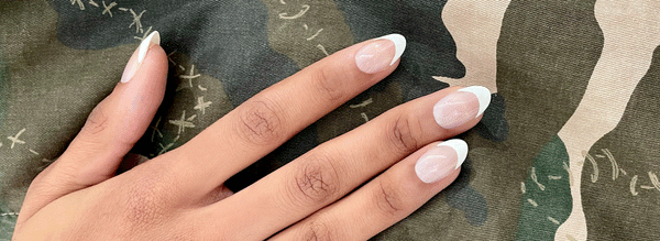 The French Manicure Series: Glam Classic White French Manicure