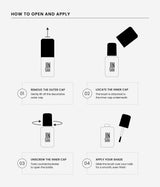 How to open and apply JINsoon polishes