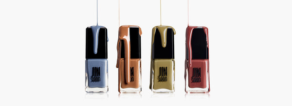 Four JINsoon Fall Pottery Nail Polishes