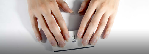 shiny nails with JINsoon's buff and shine