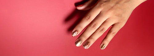 Red (Fire) Horse Lunar New Year Nails