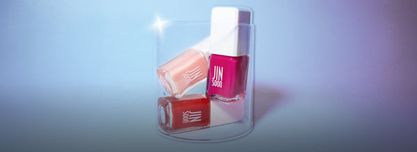 Three JINsoon Nail Polishes in a Jar