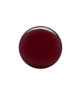 A glossy, deep burgundy circular color swatch centered on a plain white background