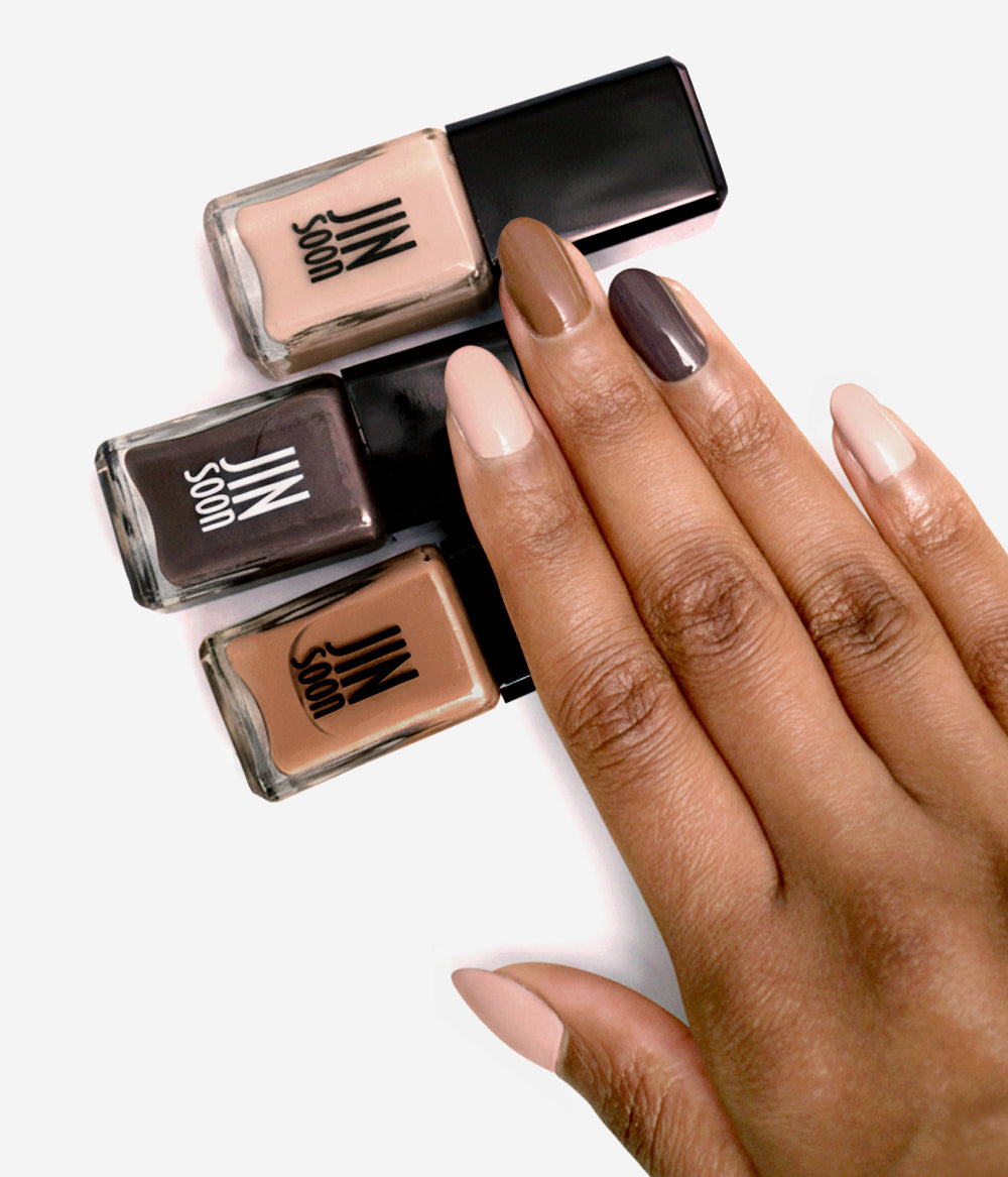 セットジェンnail Demure + Earth Clay + Toff – JINsoon