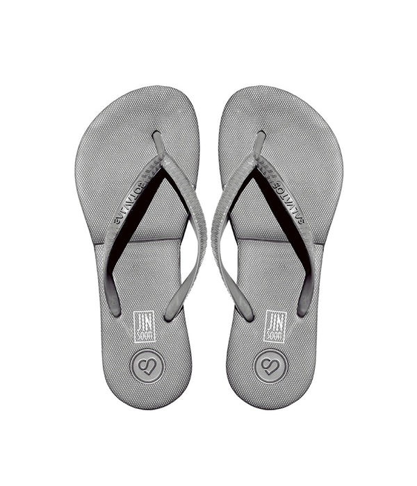 Jinsoon Portable Flip Flops- Gray